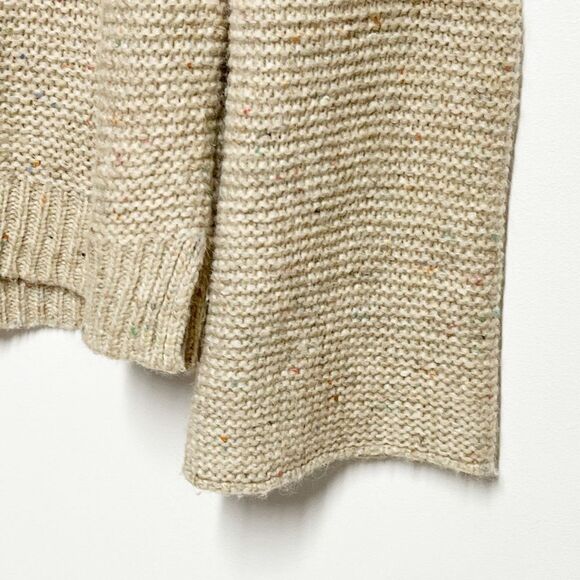 Madewell Flecked Wide Sleeve Alpaca Silk Chunky Knit Sweater Sz XS - Picture 9 of 11